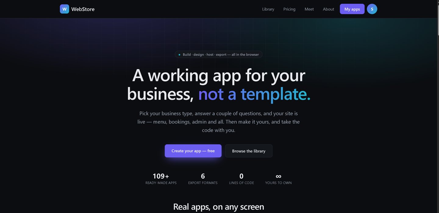 WebsitesStore illustration